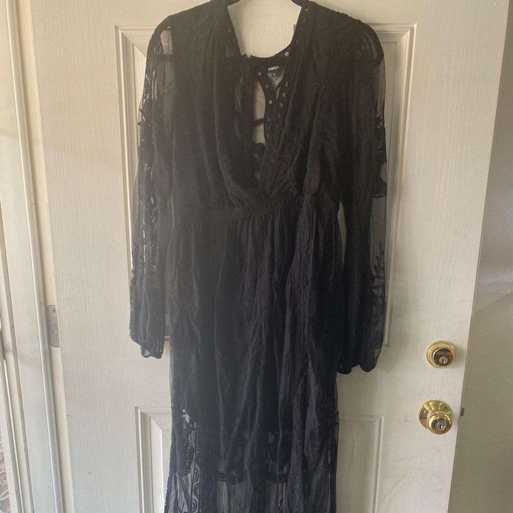 Vicidolls long sleeve lace romper